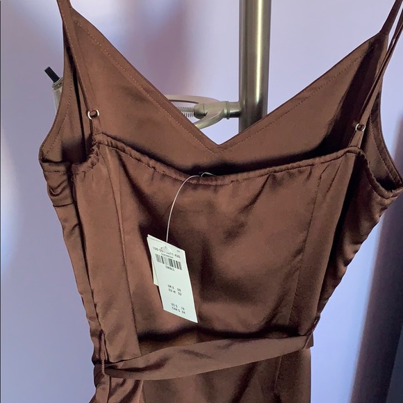 Satin slip dress - Picture 3 of 5